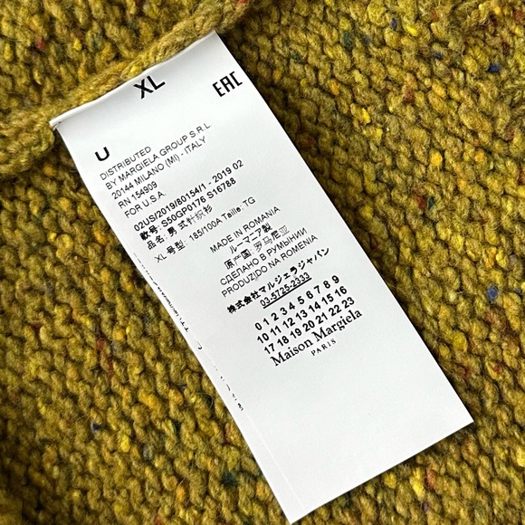 Maison Margiela Distressed Crewneck Sweater - Picture 6 of 11